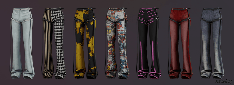 Галерея мода Брюки и топ Lilith set #3